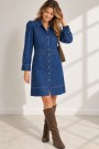 HILLARY DENIM DRESS  thumbnail