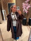 VIKIWI TRENCHCOAT COFFEE BEAN thumbnail