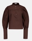 NADIA BLOUSE CHOCOLATE thumbnail