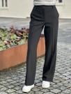 RITA WIDE PANTS SORT 32 LENGDE  thumbnail