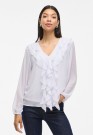 VIANE FRILL TOPP WHITE thumbnail