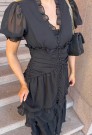 BYIC ARIEL DRESS BLACK thumbnail