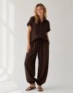 FQHAMY BALLON PANT BROWN thumbnail