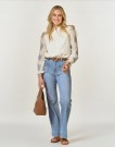 ANNIKA JEANS 30 LENGDE LIGHT BLUE thumbnail