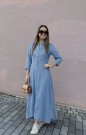 YASAVANNA DRESS DENIM  thumbnail