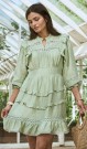 HANNELI DRESS GREEN thumbnail