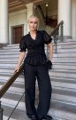 ARIELIC BLOUSE BLACK thumbnail