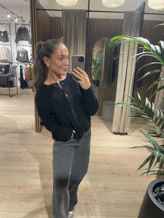 SLFLULU CARDIGAN BLACK