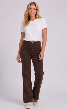 ANNIKA CLASSIC CORD 32 LENGDE CHOCOLATE