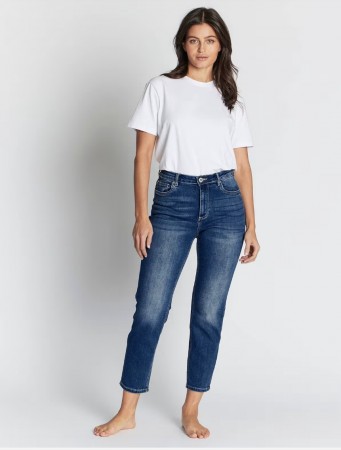 BARBARA ANKEL JEANS MEDIUM BLUE 
