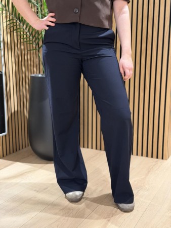 ANDREA WIDE PANT NAVY 32 LENGDE 