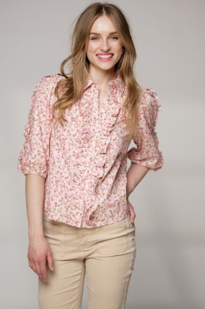 SARA BLOUSE ROSE PETAL