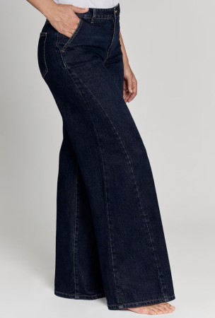 SISSI JEANS 32 LENGDE DARK BLUE