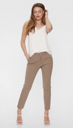 FQSOLVEJ ANKLE PANT SILVER MINK