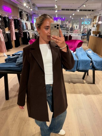 VICLAUDIA COAT COFFEE BEAN