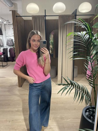 FQCLARRY BOW DETAIL WILD ORCHID