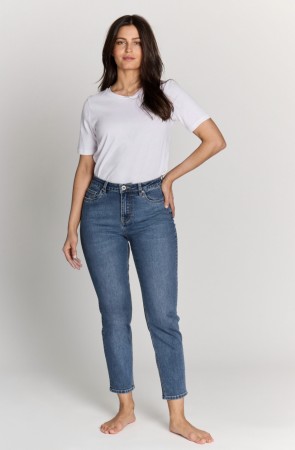 BARBARA ANKEL JEANS MEDIUM BLUE 