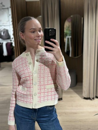 YASLIVIA CARDIGAN PINK